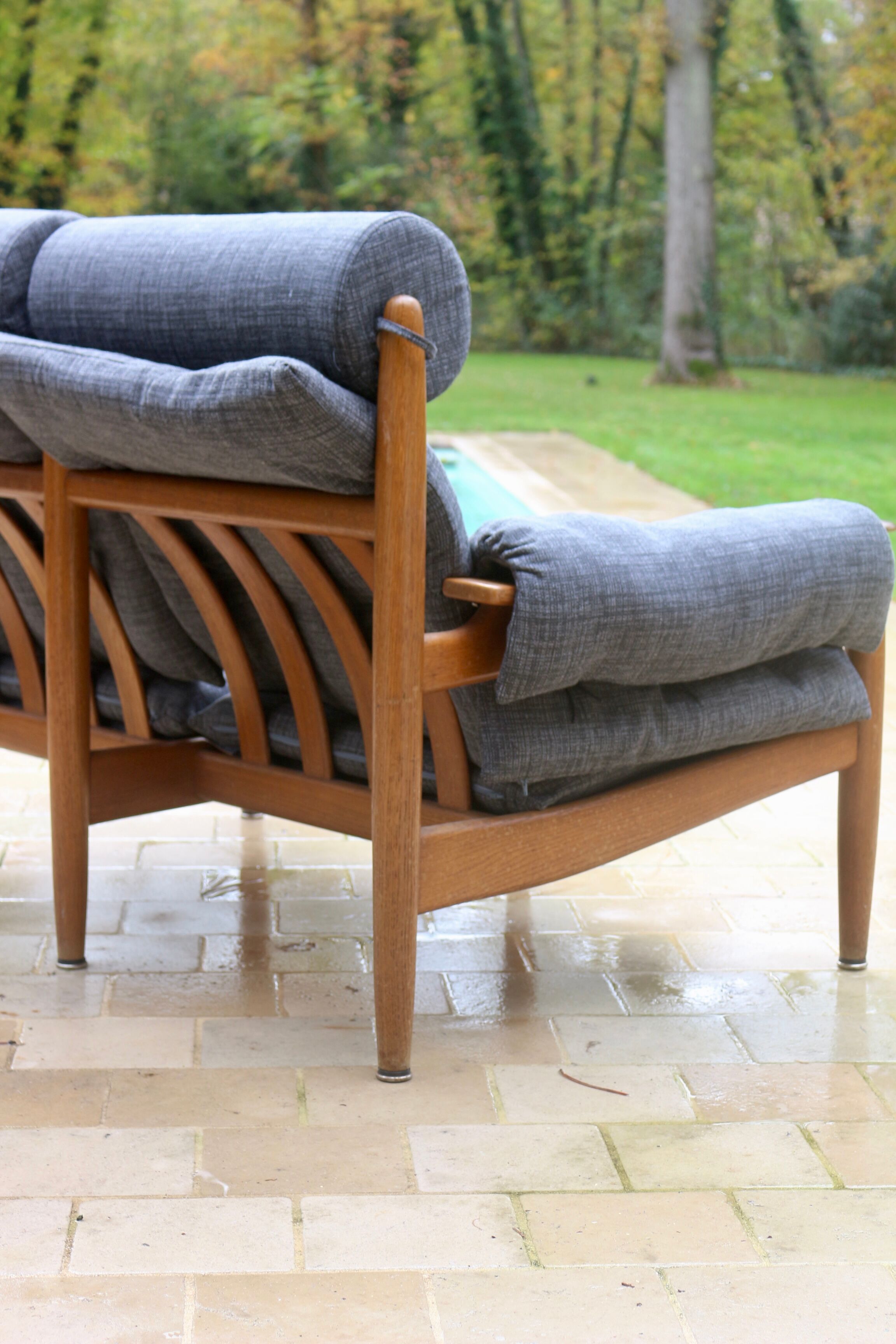 2-seater sofa year 1960 by Eric Merthen for Ire Møbler, Sweden 196