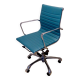 Turquoise office chair