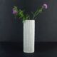 white VASE thomas porcelain decor arcta matte glaze relief structure 1960s