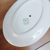 Saucière ancienne terre de fer BFK Boch La Louvière Laurier