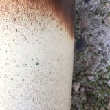 Vase from West Germany in degraded beige & brown