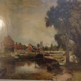 Reproduction painting by John Constable
