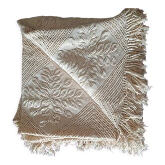 Old cotton needle bed cover