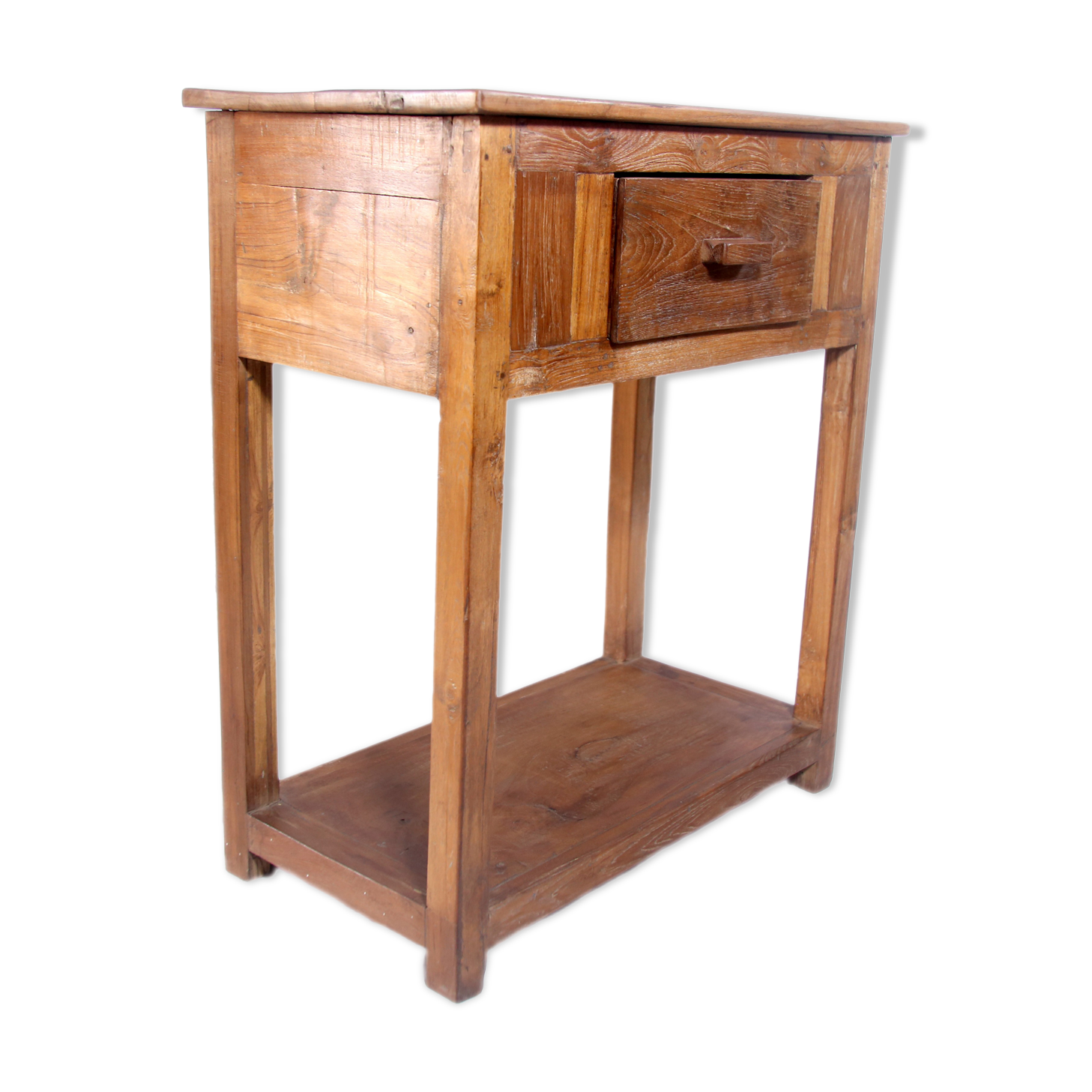 Old Burmese teak console