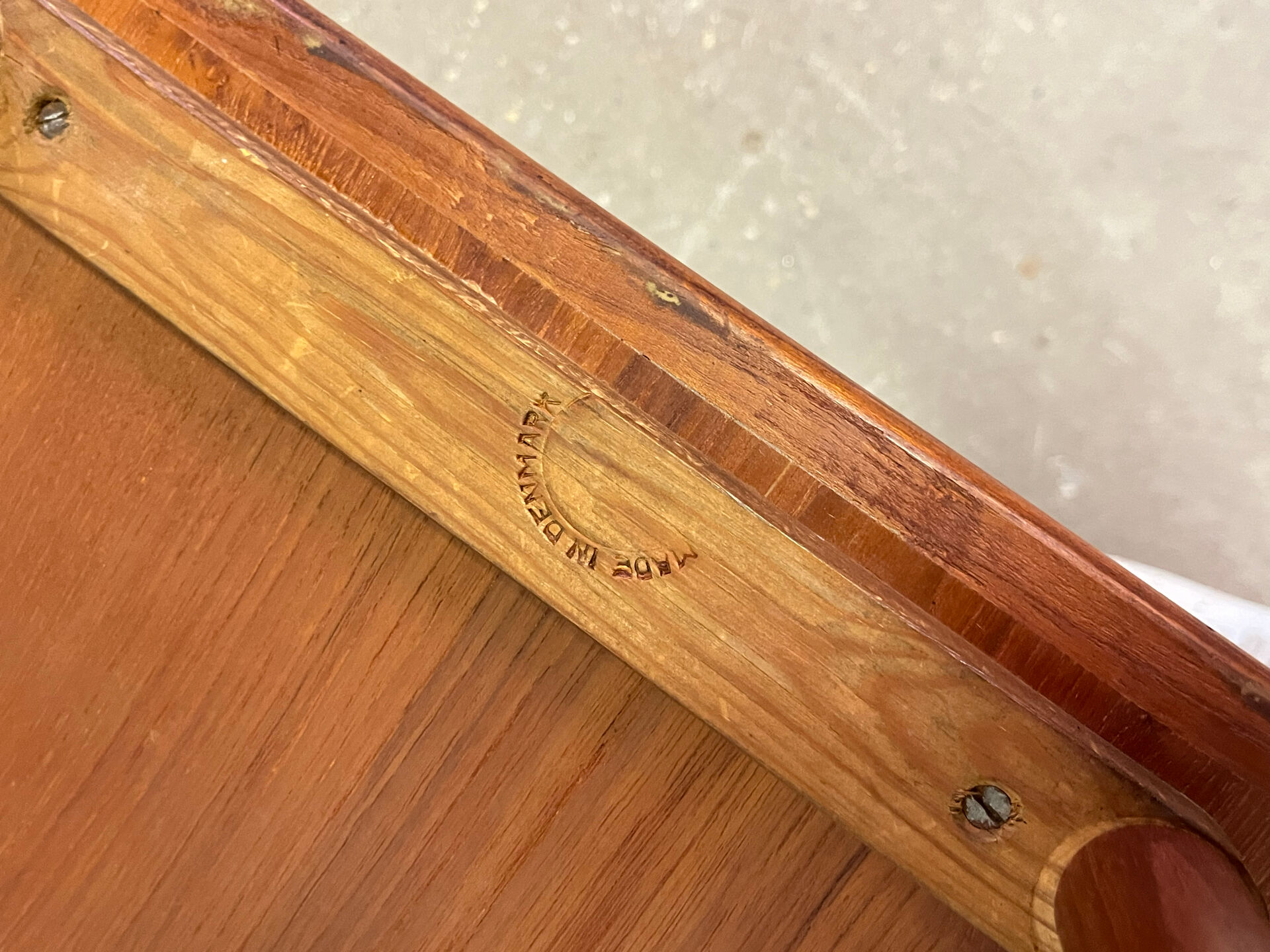 Danish nesting tables in teak
