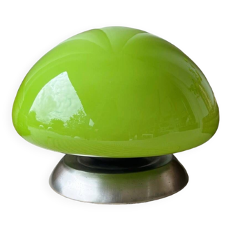 Green vintage mushroom lamp