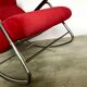 Vintage bauhaus rocking armchair from 1950’s