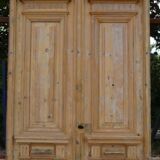 Double Haussmannian doors