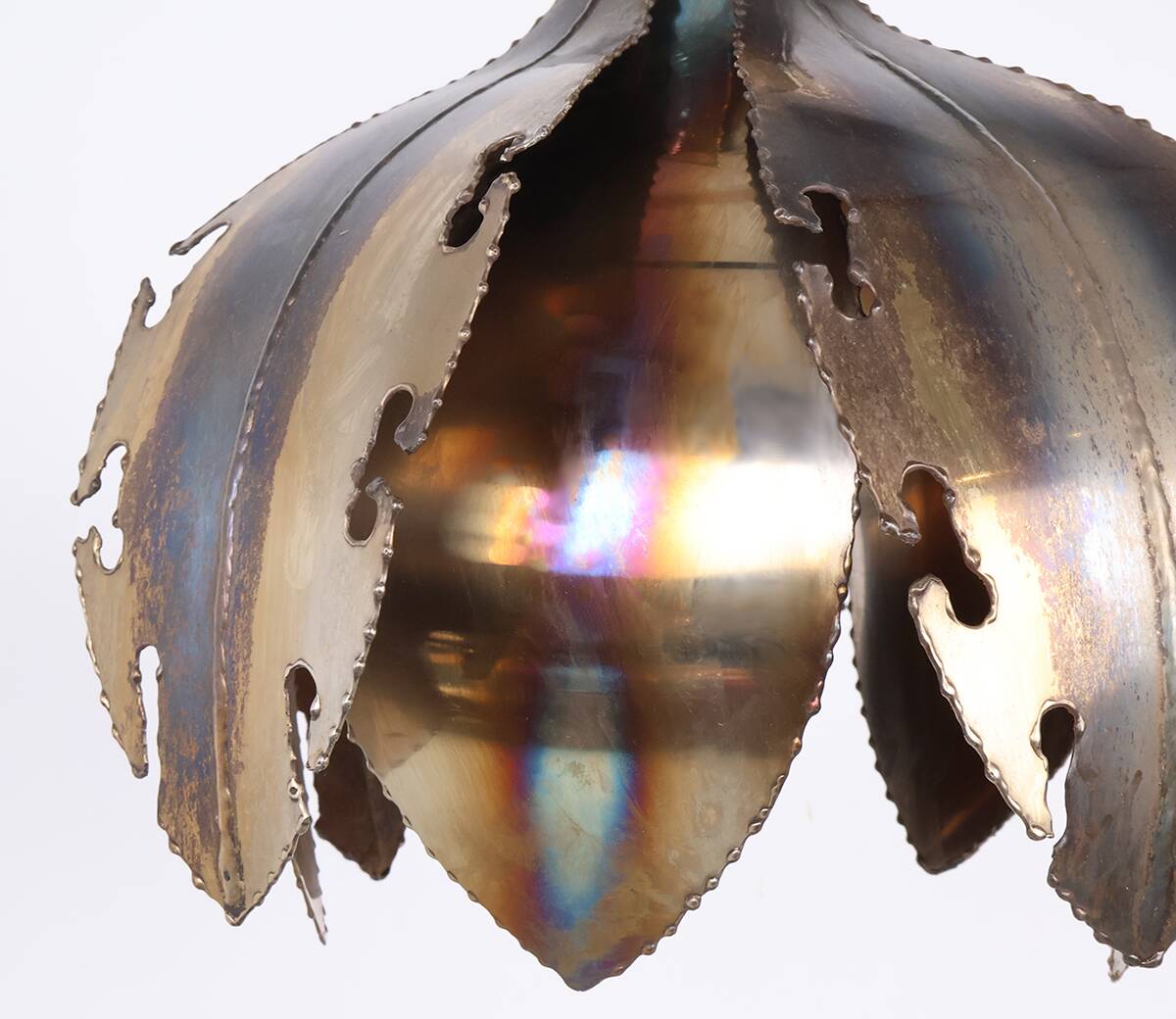 Holm Sorensen "Union" brass pendant lamp, 1960s