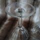 3 vintage stemmed glasses