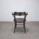 Vintage B3 armchair in bent wood, Czechoslovakia, 1920s