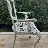 Anciennes chaises jardin