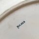 Oval ironstone dish flowers birds "Malaga" Petrus Regout