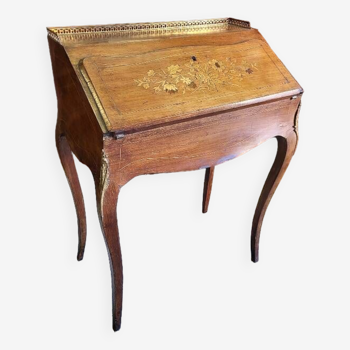 Lady's secretary marquetry from the 19th century