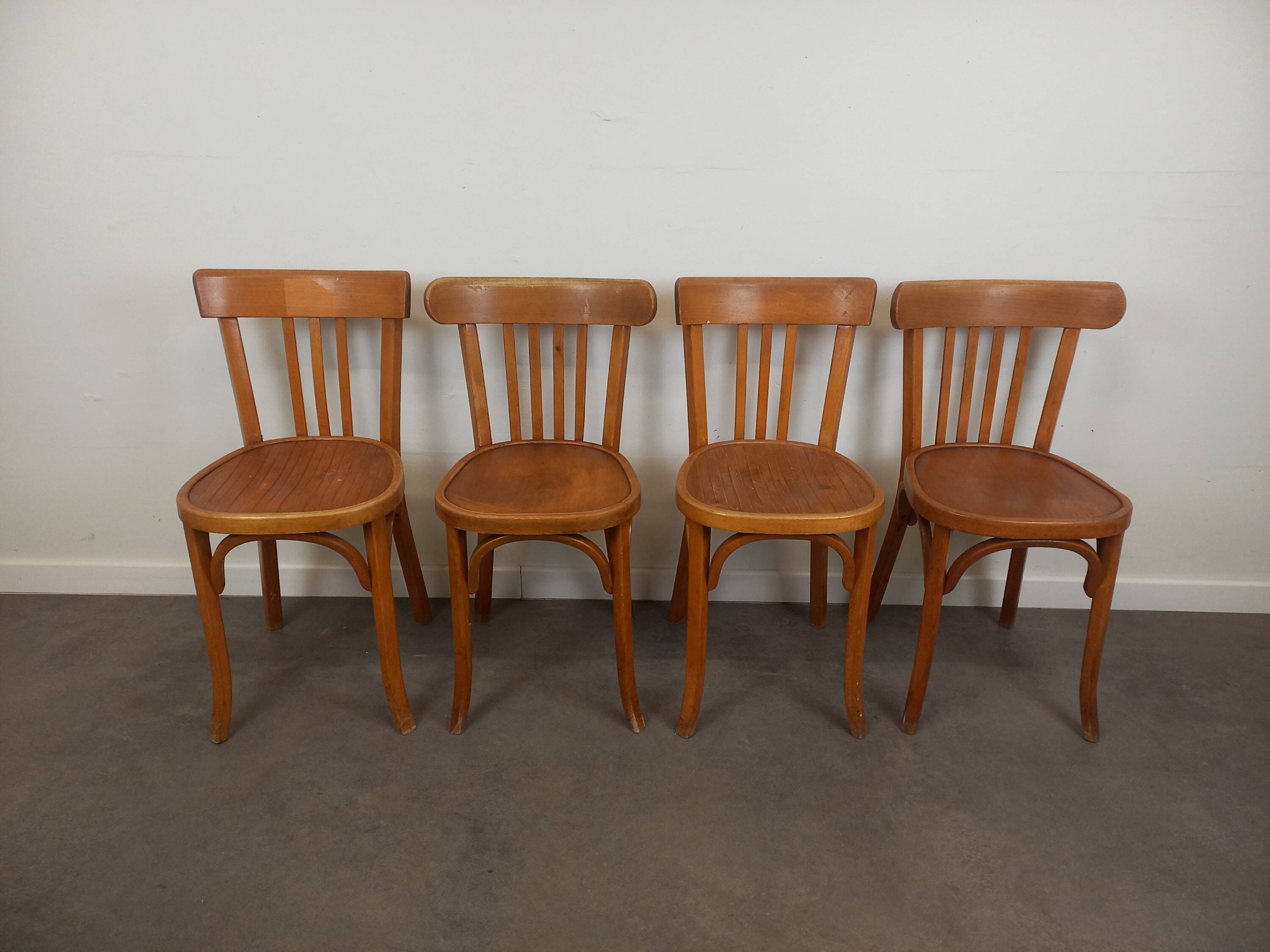 Chaises bistrot Baumann, set de 2 paire