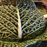 Cabbage-shaped slip tureen