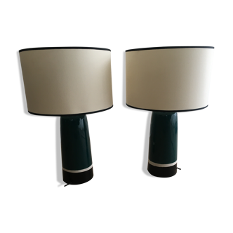Two ceramic lamps maison Sarah Lavoine
