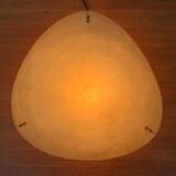 1960s minimalist fibreglass ceiling lamp