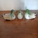 3 earthenware candy jars