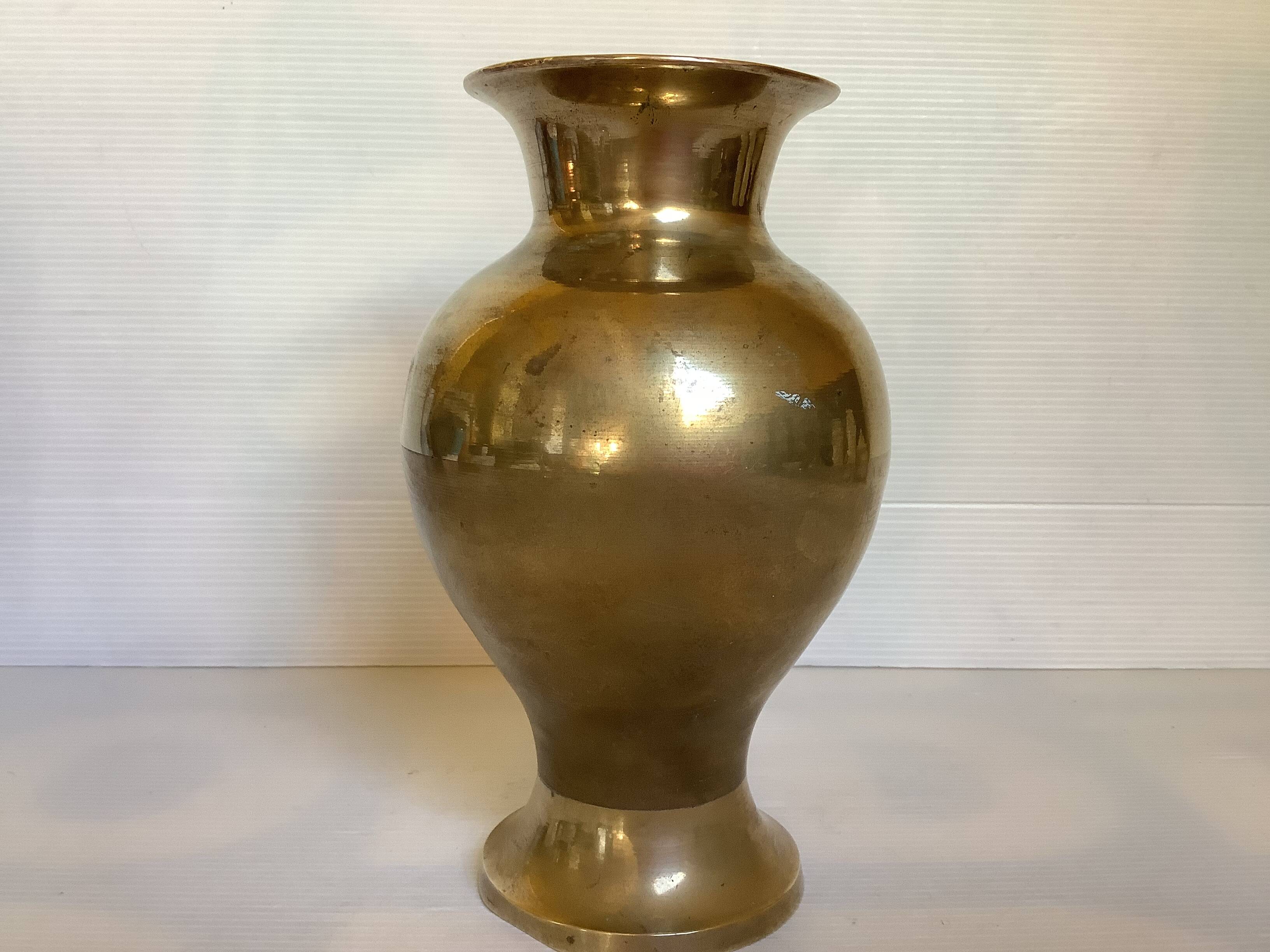 Brass vase