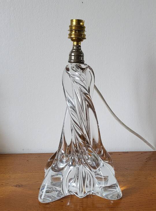 Baccarat crystal lamp