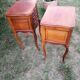 Louis XV-style bedside tables