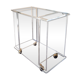 HI-FI furniture, turntable, plexiglass, Marais International, 1970-80