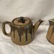 Teapot set and milk pot 60s