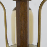 Art deco three-flamming chandelier, 1940s