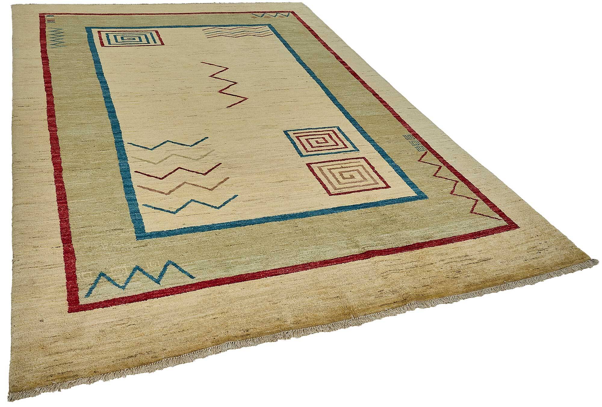 Turkish Handknotted Wool Oushak Rug 210 cm x 298 cm