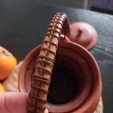 Terracotta teapot