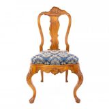 A pair of antique chairs from the late 19th century, France. After renovation.