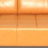 Quadra 3-seater leather sofa Poltrona Frau
