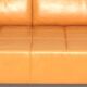 Quadra 3-seater leather sofa Poltrona Frau