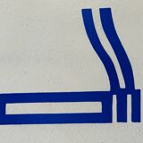 Vintage Europe Industrial Enamel Sign Decoration Architecture