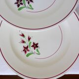 4 flat plates from Salins 210656