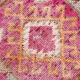 3x13 long hot pink vintage runner rug 399x81cm