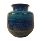 Vase Aldo Londi Bitossi, Rimini Blue