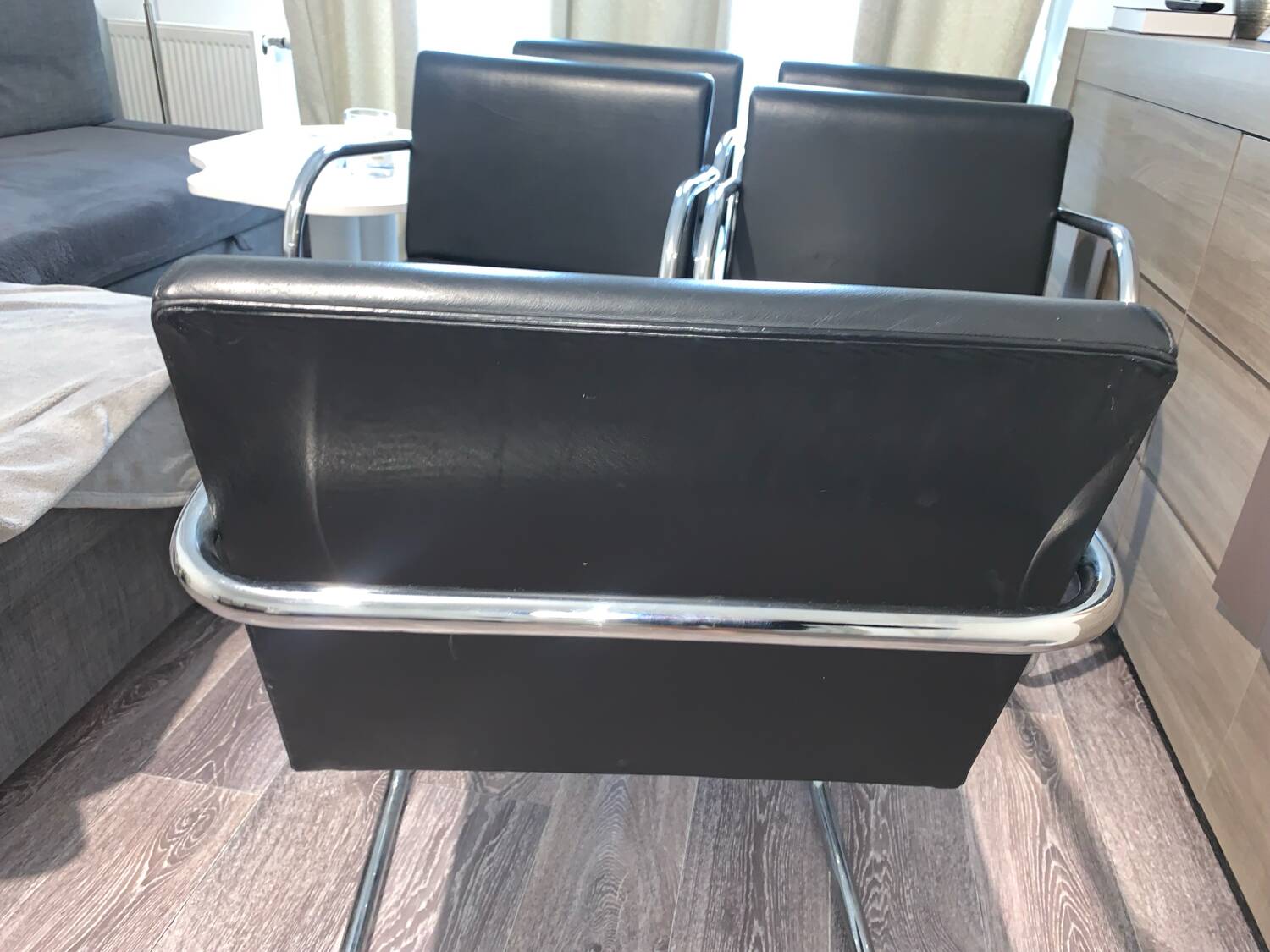 Set of 5 BRNO office chairs, Fasem