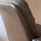 Pair of Geoffrey Harcourt armchairs - Artifort - Circa 1970 - brown leather