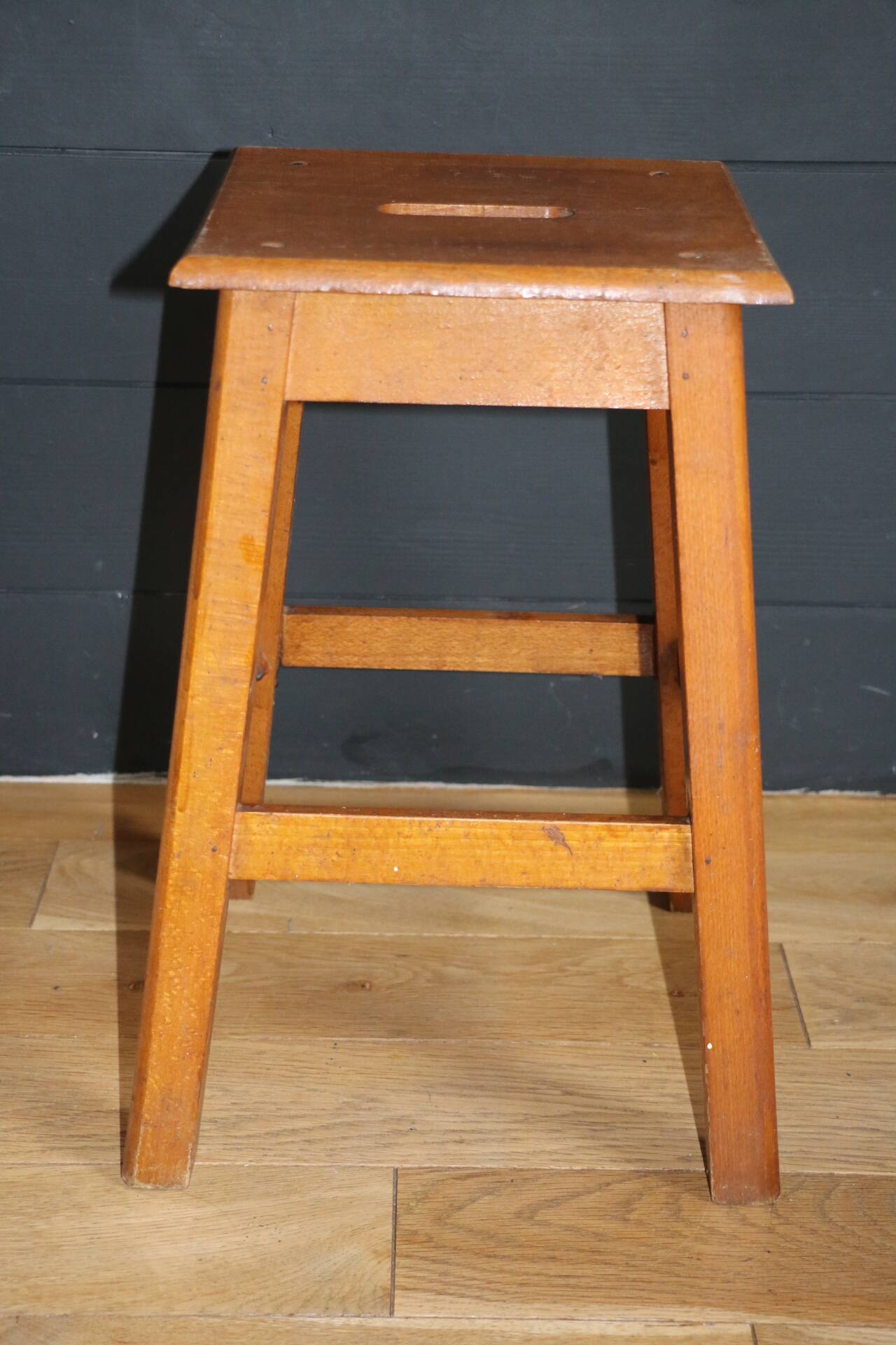 2 solid stools 1950 450mm