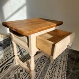 Pascale Bedside or side table revamped