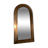 Moroccan brass mirror