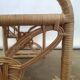 Vintage wicker breakfast trays