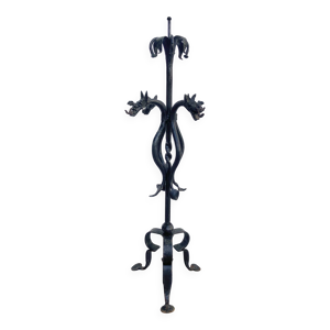 Serviteur de cheminée - noir