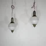 Italian mid century hanging lights