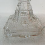 Glass candlestick candlestick