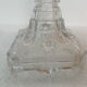 Glass candlestick candlestick
