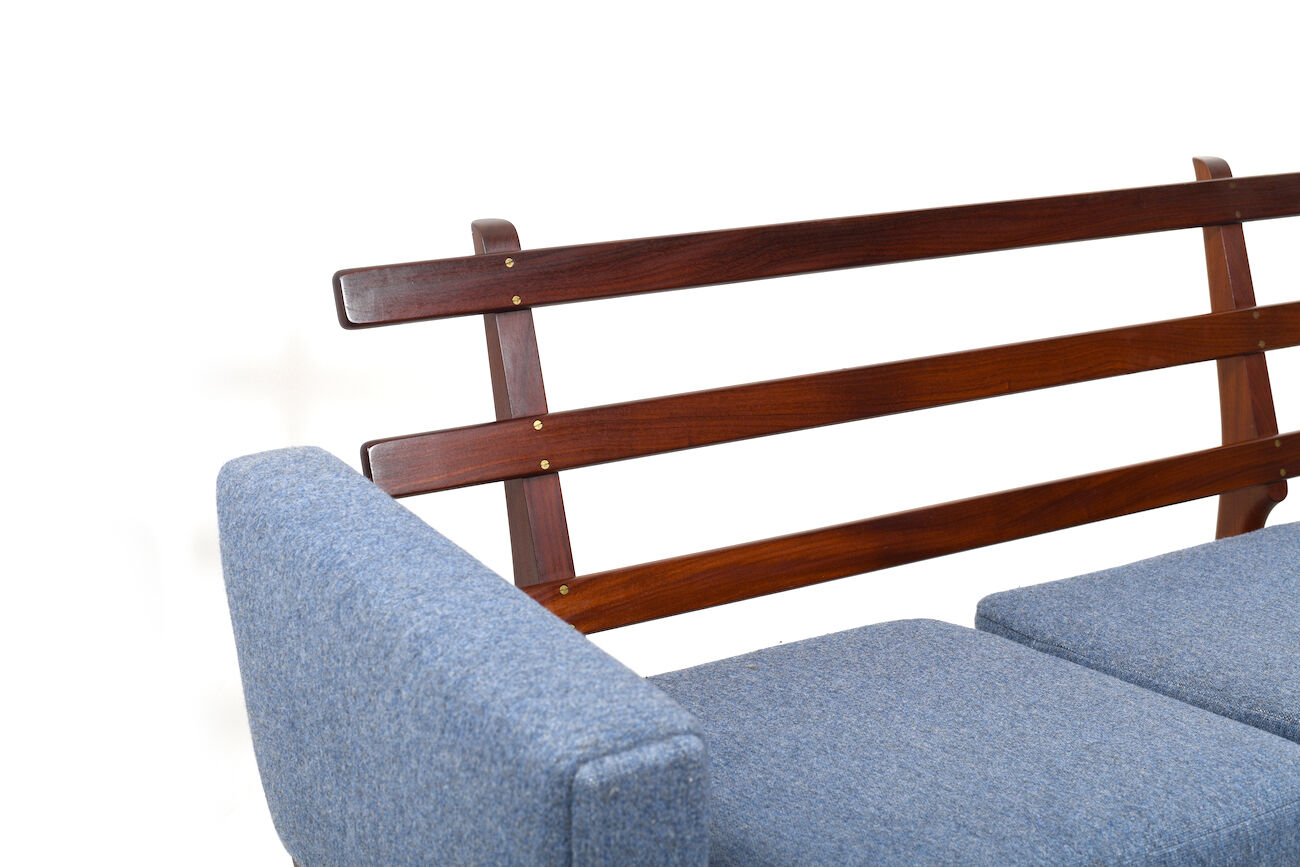 Canapé GE-236/4 en teck par Hans J. Wegner pour Getama années 1960