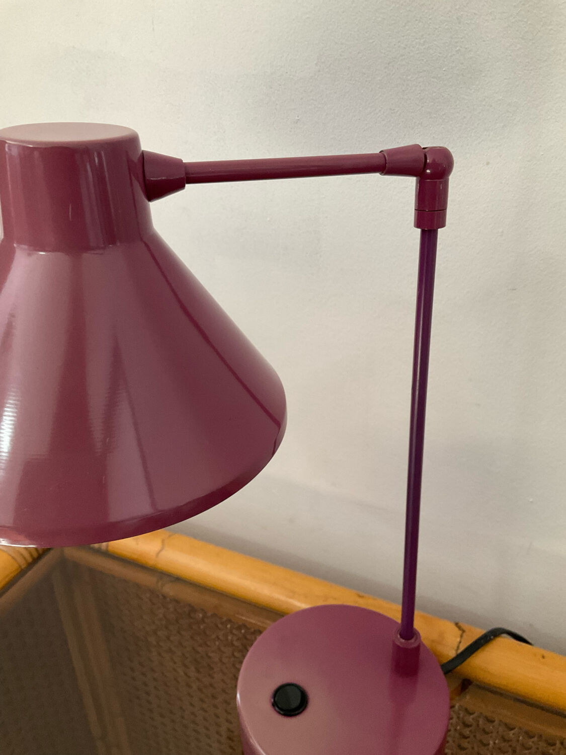 Vintage articulated lamp from the 80s